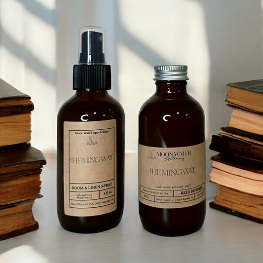 HEMINGWAY - ROOM & LINEN SPRAY -- by Moon Water Apothecary!