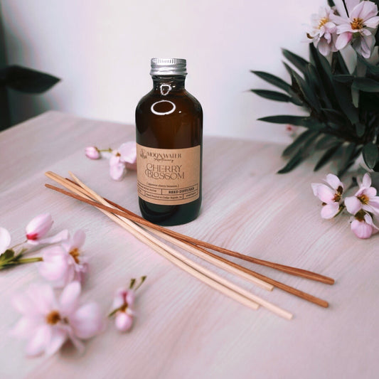 Peony & Magnolia - REED DIFFUSER -- by Moon Water Apothecary!